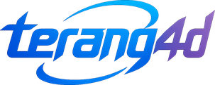 Logo terang4d berwarna modern